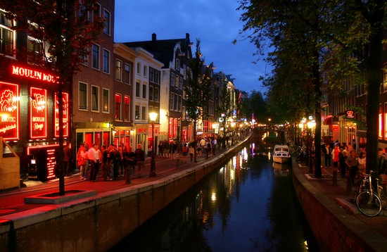 Barrio Rojo en Amsterdam