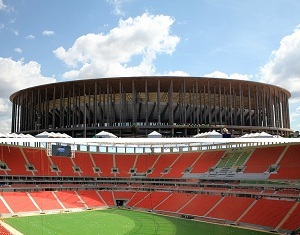 Estadio Nacional Mané Garrincha Brasilia Copa Mundial FIFA
