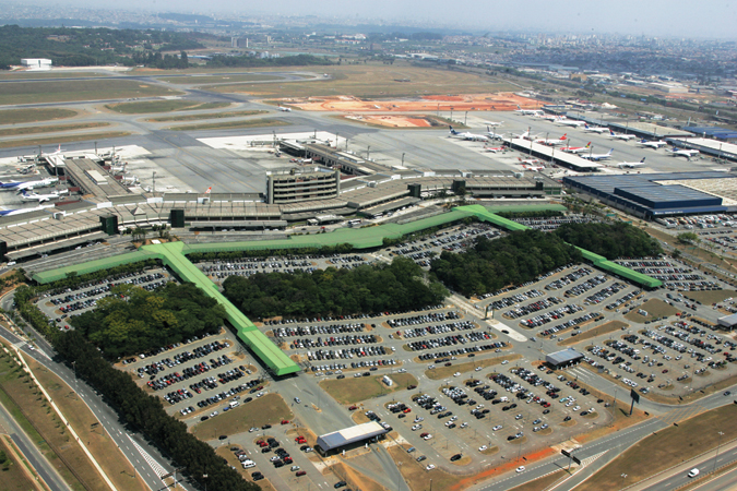 Aeropuerto Internacional Guarulhos Sao Paulo